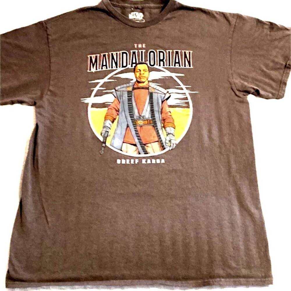 STAR WARS The Mandalorian Greef Karga Shirt LARGE